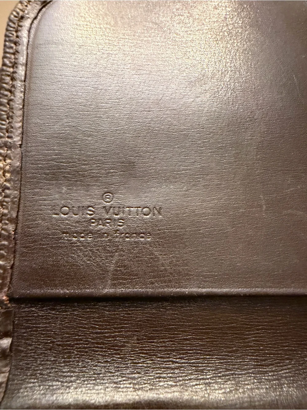 Authentic Vintage Louis Vuitton Monogram Pochette Rabat 19 Clutch w/ NB Chain